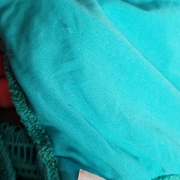 NWT Aqua crochet lace net low swim pant L - Picture 6 of 6